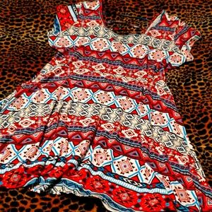 Southwest Print Dress